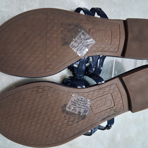 Circus by Sam Edelman Dark Blue Strappy Sandals - Picture 6 of 7